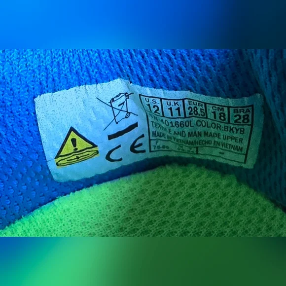 Skechers S-Lights Tri-Namics Toddler Kids Adjustable Strap/Bungee Lace, Sz 12 - Picture 8 of 8